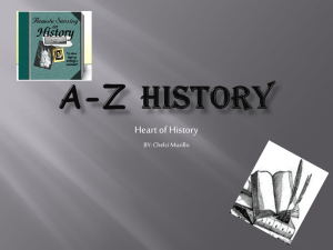 A- Andrew Jackson - Heart of History