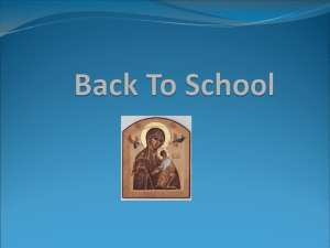 Back to school (1) - Our Lady of Perpetual Help School