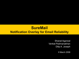 SureMail: Notification Overlay for Email Reliability