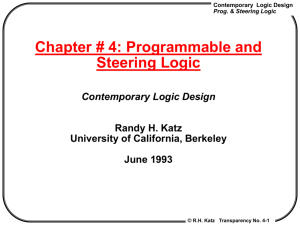 Programmable and Steering Logic - University of California, Berkeley