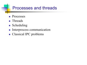 Processes & Threads