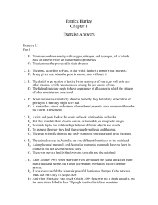 Hurley Ch. 1 Answers