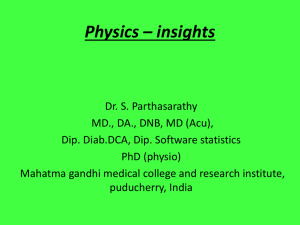 Physics – insights mgmc