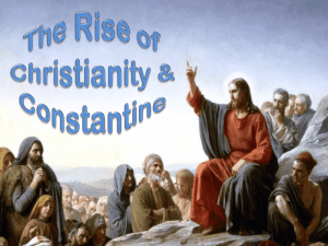 Constantine & Christianity