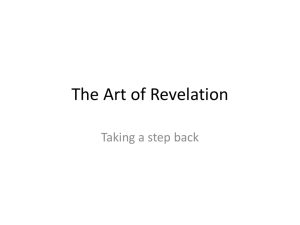 The Art of Revelation - Toddington Baptist Church