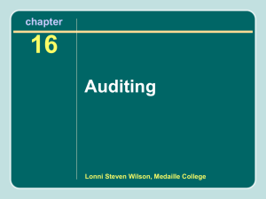 Auditing