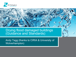 RICS Project management of water damaged buildings