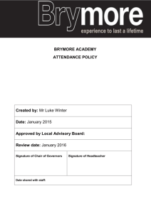 Attendance Policy