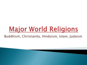 Major World Religions 2
