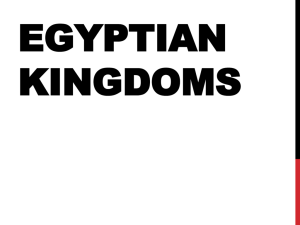 Egyptian Kingdoms