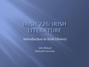 Irish 226: Irish Literature
