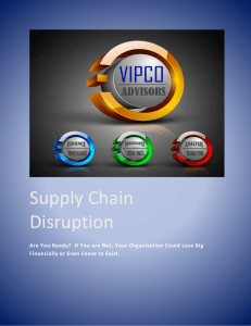 Supply Chain Disruption