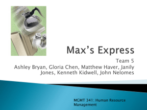 Max_s_Express_PPT - Final for Team 5
