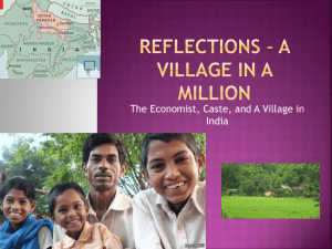 Reflections * A Village in a Million