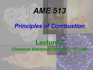 AME 513 - Fall 2012 - Lecture 2