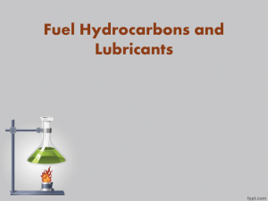 03fuel hydrocarbons and lubricants