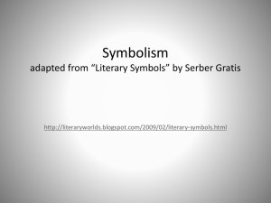 Symbolism adapted from “Literary Symbols” by
