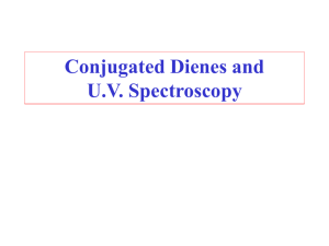 Conjugated Dienes and UV Spectroscopy