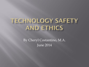 Technology Safety and Ethics