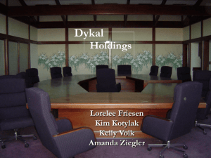 Dykal Holdings