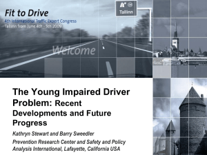 The Young Impaired Driver Problem