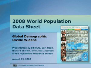 PPT: 702KB - Population Reference Bureau