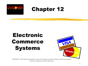 Chapter 12 - Accounting and Information Systems Department