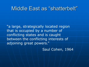 What factors encourage change in the Middle East today?