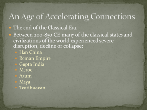 An age of Accelerating Connections