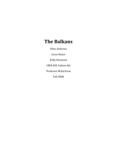 Balkans Culture kit