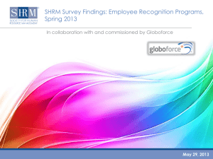 Employee Recognition Programs - Society for Human Resource