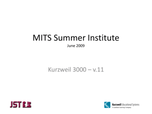 MITS Summer Institute