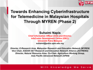 Malaysian Research & Education Network (MYREN)
