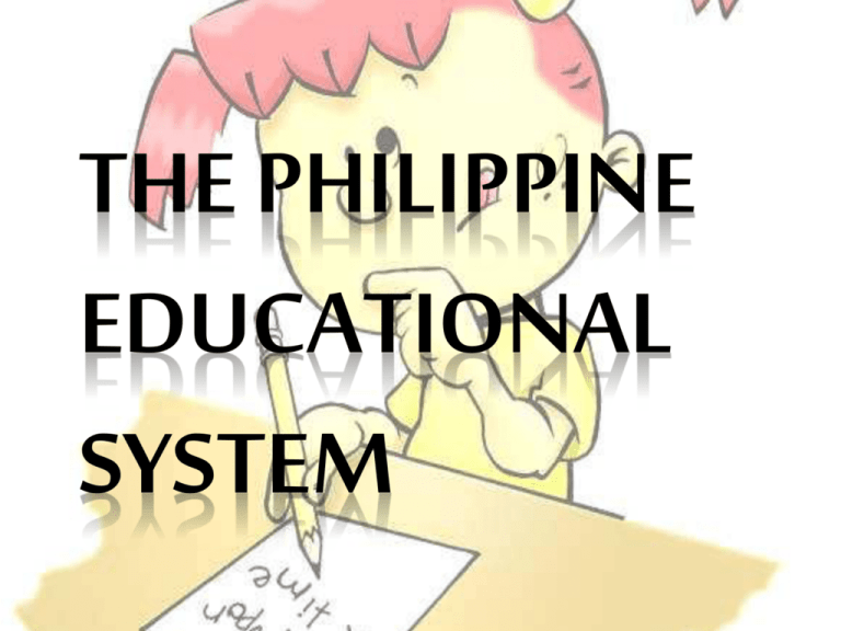 research about education in the philippines