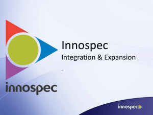Innospec Integration & Expansion