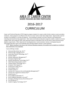 2016-2017 Area 31 Course Description Guide