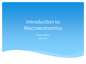 What is Macroeconomics?