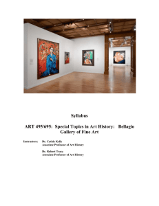 Art 495 Syllabus BGFA