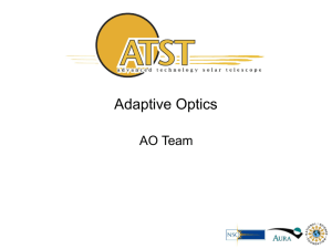 Adaptive Optics - DKIST