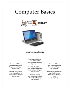 Computer Basics - Ramsey County Libraries