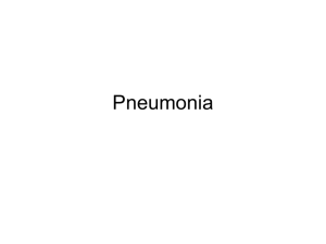 pneumonia handouts