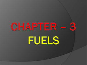 Chapter * 3 Fuels