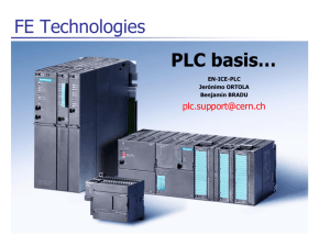PLC presentation (powerpoint)
