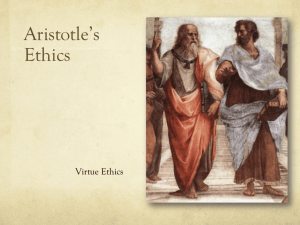 Aristotle's Ethics - PhilosophicalAdvisor.com