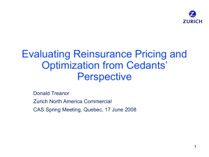 Evaluating Reinsurance Pricing and Optimization from Cedants