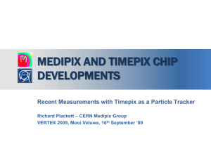 Timepix Testbeam