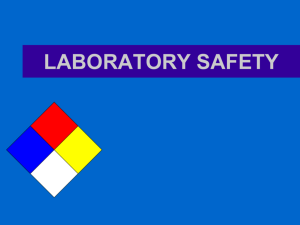Laboratory Safety - Fort Thomas Independent Schools