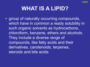 Lipids