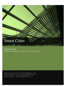 Smart Cities - GREEN Vision