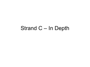 Strand C – In Depth - Hobbs Municipal Schools